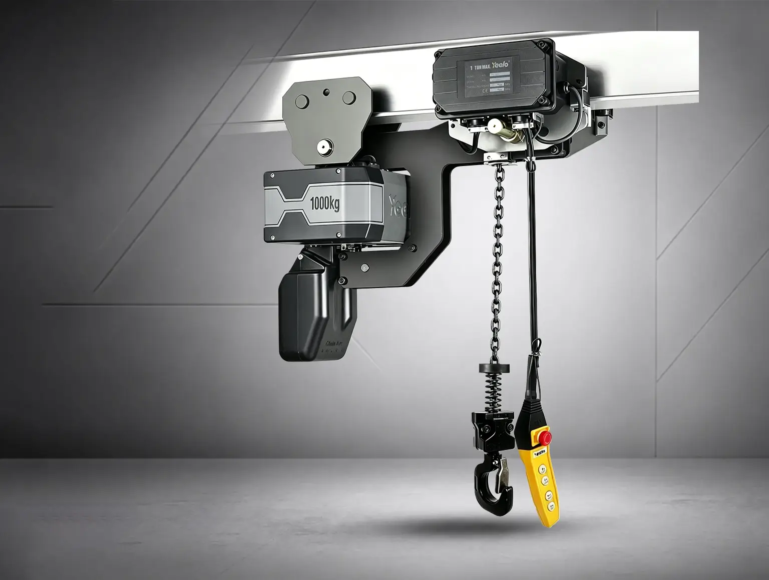 1 ton single chain low headroom electric hoist