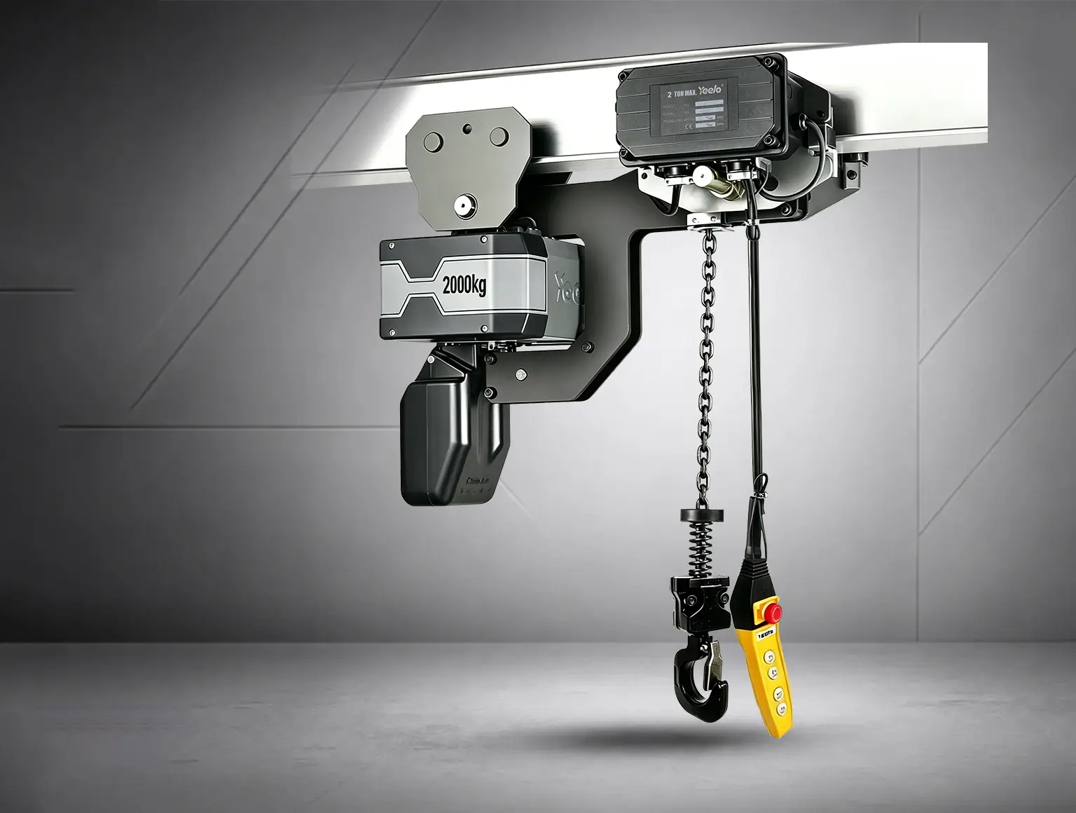 2 ton single chain low headroom electric hoist