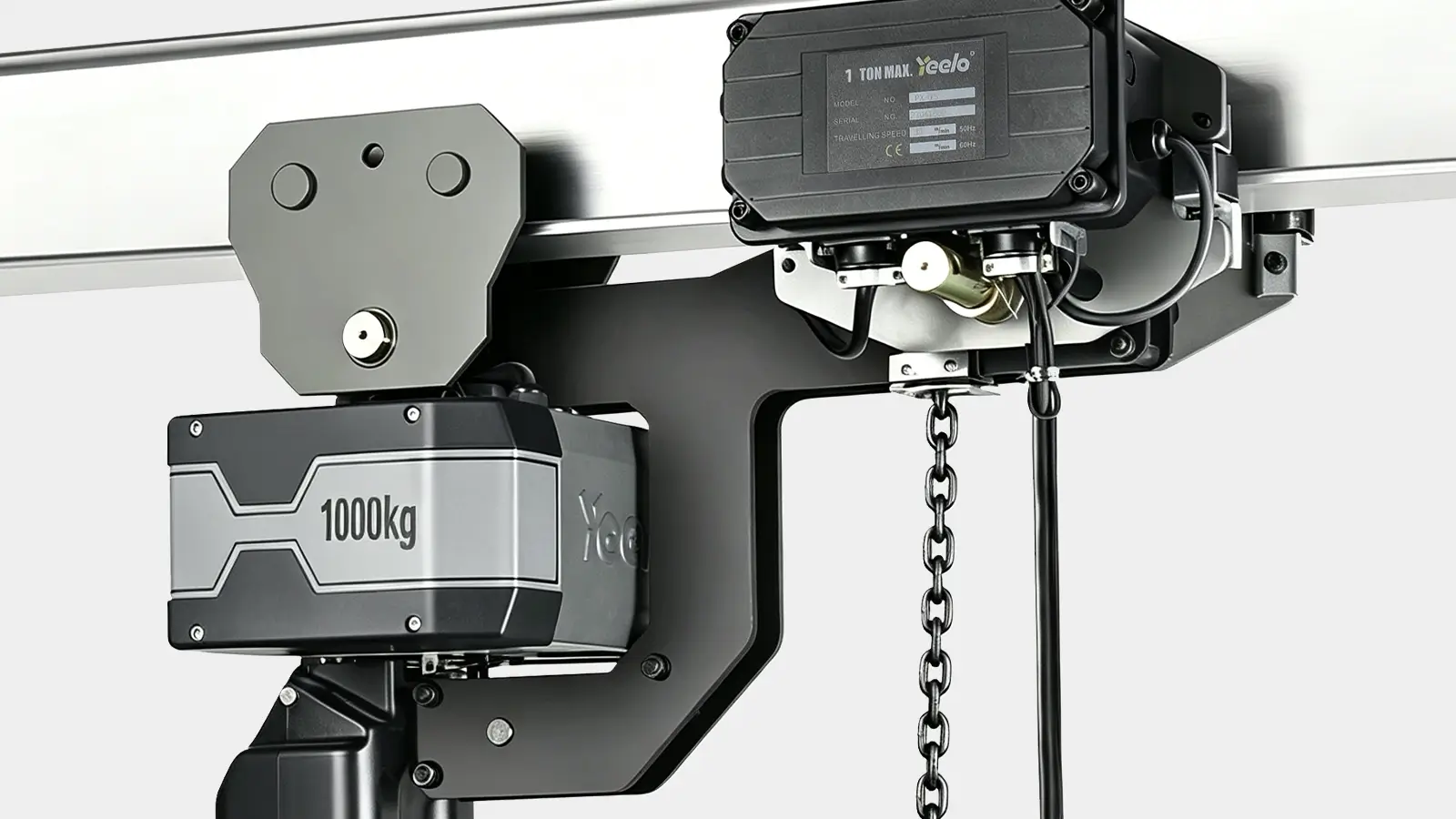 1 ton single chain low headroom electric hoist