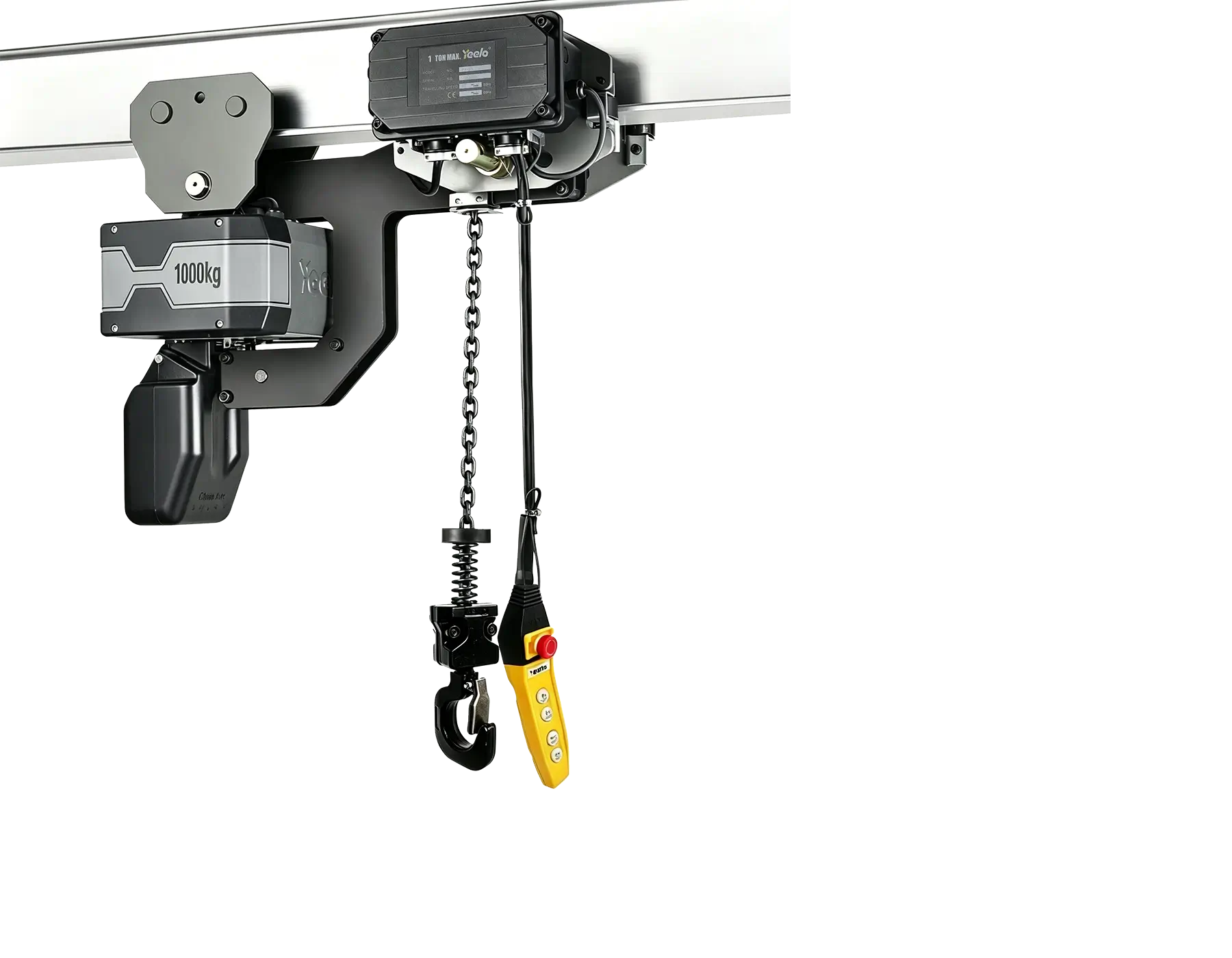 1 ton single chain low headroom electric hoist