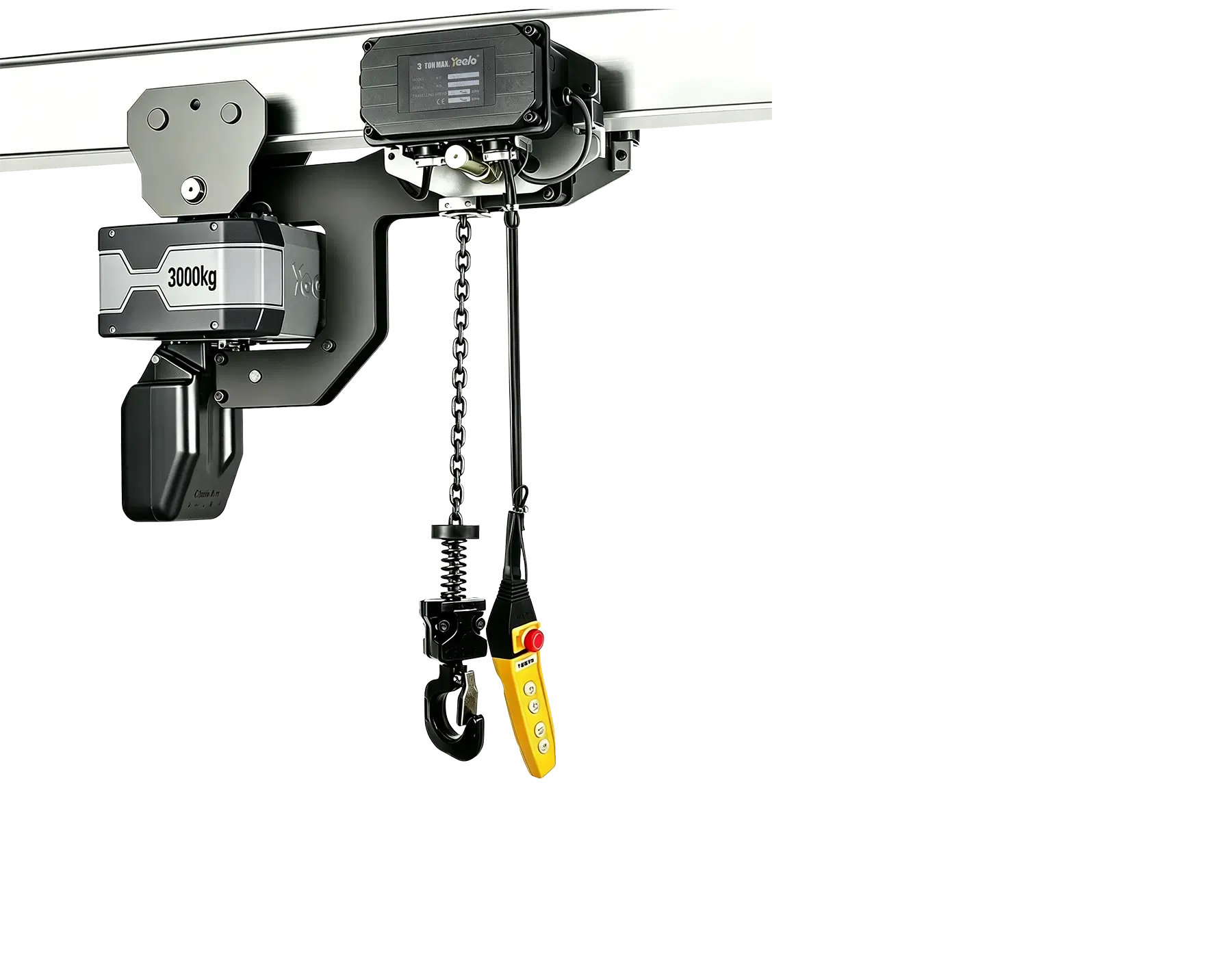3 ton single chain low headroom electric hoist